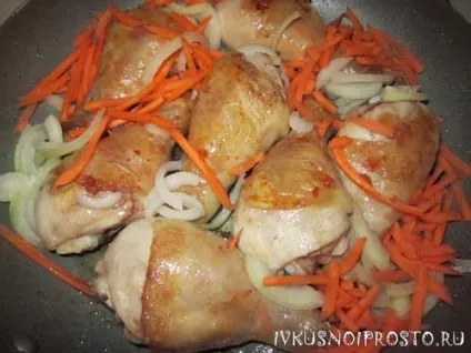 Курячі ніжки на сковороді - покроковий рецепт з фото, і смачно і просто