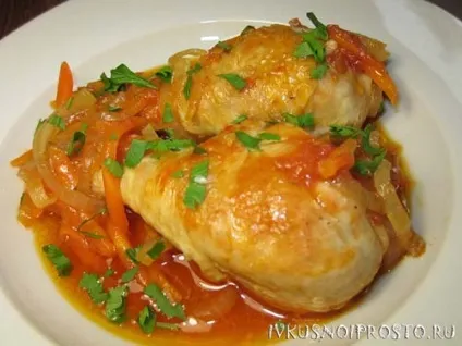 Курячі ніжки на сковороді - покроковий рецепт з фото, і смачно і просто