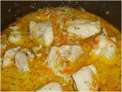 Курка з підливою в мультиварці (мультиварці) Курка з підливою в мультиварці