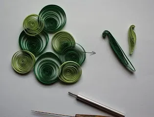 Квіллінг об'ємного квітки
