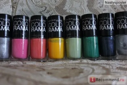 Лак для нігтів maybelline colorama new york - «яскрава палітра від maybelline», відгуки покупців (палітра) Лак для нігтів maybelline colorama new york - «яскрава палітра від maybelline», відгуки покупців