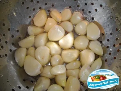 квашений часник