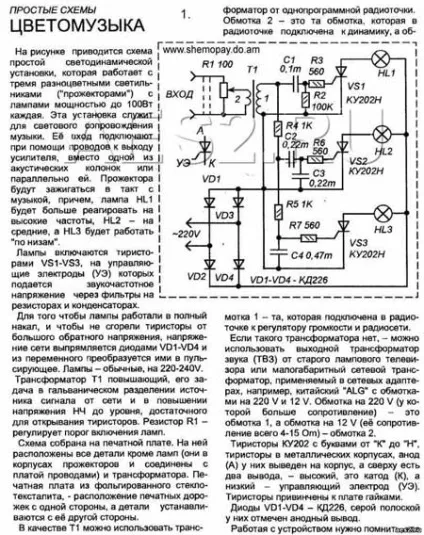 Лазерна світломузика як зробити своїми руками