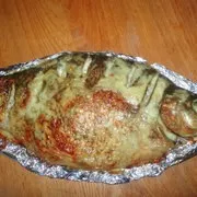 Лящ запечений з начинкою з рису (vegeta перець Заливаємо) Лящ запечений з начинкою з рису