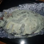 Лящ запечений з начинкою з рису (vegeta перець Заливаємо) Лящ запечений з начинкою з рису