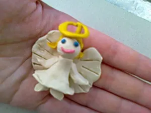 Ліплення з пластиліну ангела, мій малюк (пластилін) Ліплення з пластиліну ангела, мій малюк