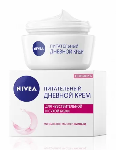 Лінія засобів від nivea для сухої і чутливої шкіри (аксесуари для догляду за обличчям) Лінія засобів від nivea для сухої і чутливої шкіри