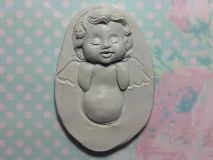 Ліпимо милого хлопчика-ангела - ярмарок майстрів - ручна робота, handmade (як ліпити) Ліпимо милого хлопчика-ангела - ярмарок майстрів - ручна робота, handmade