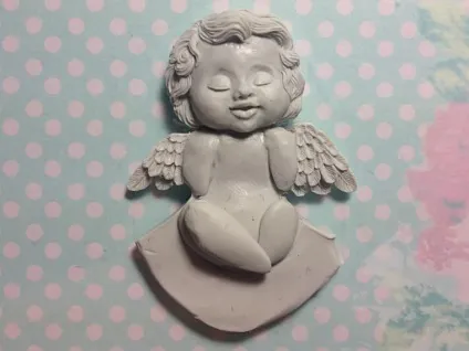 Ліпимо милого хлопчика-ангела - ярмарок майстрів - ручна робота, handmade (людина) Ліпимо милого хлопчика-ангела - ярмарок майстрів - ручна робота, handmade