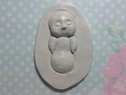 Ліпимо милого хлопчика-ангела - ярмарок майстрів - ручна робота, handmade (полімерна глина) Ліпимо милого хлопчика-ангела - ярмарок майстрів - ручна робота, handmade