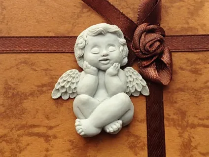 Ліпимо милого хлопчика-ангела - ярмарок майстрів - ручна робота, handmade (полімерна глина) Ліпимо милого хлопчика-ангела - ярмарок майстрів - ручна робота, handmade
