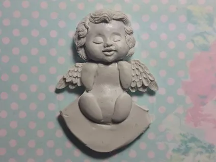 Ліпимо милого хлопчика-ангела - ярмарок майстрів - ручна робота, handmade (скло) Ліпимо милого хлопчика-ангела - ярмарок майстрів - ручна робота, handmade
