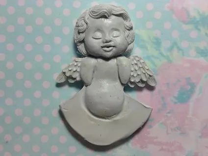 Ліпимо милого хлопчика-ангела - ярмарок майстрів - ручна робота, handmade (ліплення) Ліпимо милого хлопчика-ангела - ярмарок майстрів - ручна робота, handmade