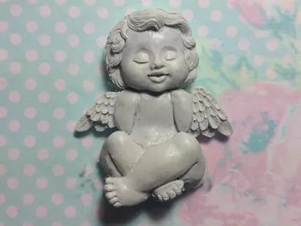 Ліпимо милого хлопчика-ангела - ярмарок майстрів - ручна робота, handmade (полімерна глина) Ліпимо милого хлопчика-ангела - ярмарок майстрів - ручна робота, handmade