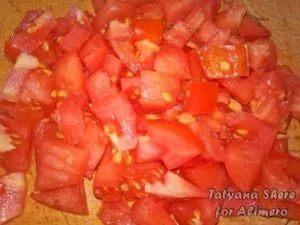 Макарони з грибами і помідорами (вегетаріанський рецепт) Макарони з грибами і помідорами
