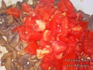 Макарони з грибами і помідорами (макарони з грибами) Макарони з грибами і помідорами