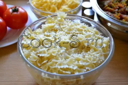 Макарони з м'ясом в горщику - покроковий рецепт з фото, різне (м'ясом) Макарони з м'ясом в горщику - покроковий рецепт з фото, різний