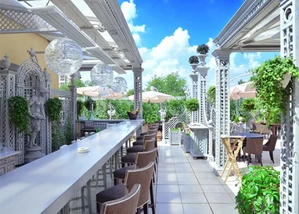 Кращі веранди московських ресторанів, buro 24 (веранди) Кращі веранди московських ресторанів, buro 24