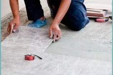 Майстер клас з укладання плитки кахель в будинок