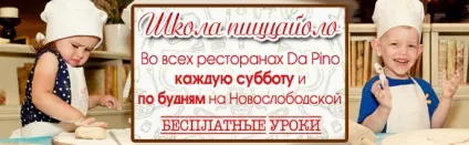 Майстер-класи для дітей в Москві безкоштовно (Pino дитячою кімнатою) Майстер-класи для дітей в Москві безкоштовно