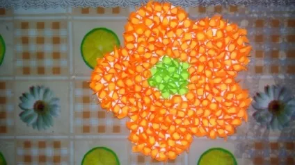 Майстер-клас «квіти з різнокольорових стікерів своїми руками»