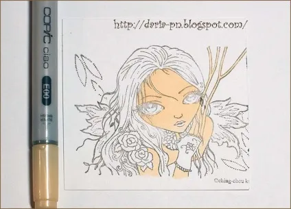 Майстер-клас розфарбовування маркерами copic - i love scrap (розфарбовування) Майстер-клас розфарбовування маркерами copic - i love scrap