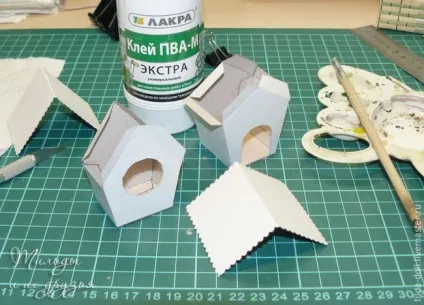 Робимо шпаківню з картону - ярмарок майстрів - ручна робота, handmade