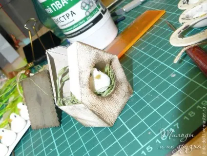 Робимо шпаківню з картону - ярмарок майстрів - ручна робота, handmade