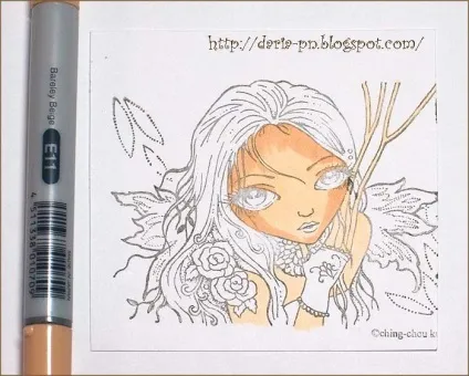 Майстер-клас розфарбовування маркерами copic - i love scrap (є прозорий маркер) Майстер-клас розфарбовування маркерами copic - i love scrap