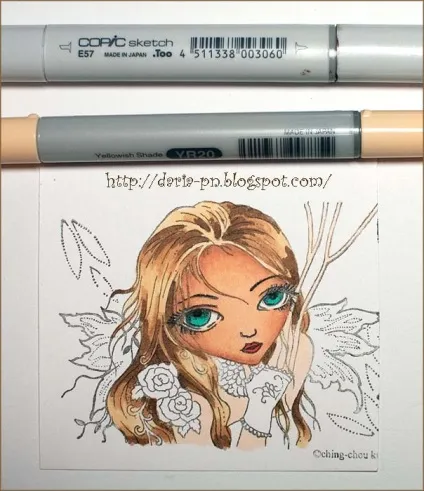 Майстер-клас розфарбовування маркерами copic - i love scrap (copic) Майстер-клас розфарбовування маркерами copic - i love scrap