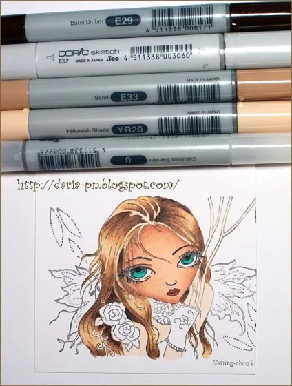 Майстер-клас розфарбовування маркерами copic - i love scrap (розфарбовування) Майстер-клас розфарбовування маркерами copic - i love scrap
