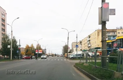 Місце зупинки при заборонному сигналі світлофора, інструктор 53 (сигналі) Місце зупинки при заборонному сигналі світлофора, інструктор 53