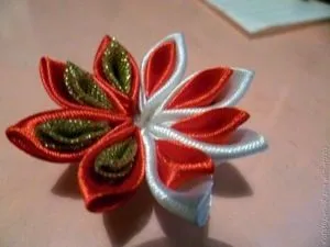 Мк - сережки у стилі канзаші (сережки в стилі канзаші) Мк - сережки у стилі канзаші