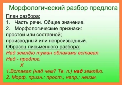 Морфологічний розбір прийменника в, на, за, по, і (Такі приводи вказують) Морфологічний розбір прийменника в, на, за, по, і
