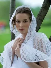 Накидка для вінчання з капюшоном (капюшоном) Накидка для вінчання з капюшоном