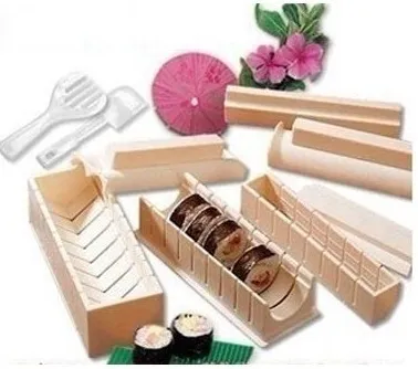 Набір для приготування і нарізки суші ролів sushi maker set 10 предметів - раді вас бачити! (Sushi) Набір для приготування і нарізки суші ролів sushi maker set 10 предметів - раді вас бачити!