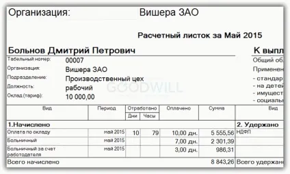 Нарахування лікарняних в 1с бухгалтерія 8 (бухгалтерія) Нарахування лікарняних в 1с бухгалтерія 8