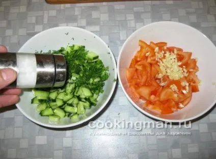 М'ясо смажене з картоплею і овочами - кулінарія для чоловіків (овочами) М'ясо смажене з картоплею і овочами - кулінарія для чоловіків
