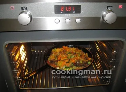 М'ясо смажене з картоплею і овочами - кулінарія для чоловіків (яловичина смажена) М'ясо смажене з картоплею і овочами - кулінарія для чоловіків