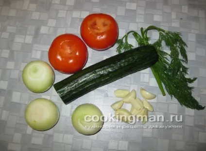 М'ясо смажене з картоплею і овочами - кулінарія для чоловіків (яловичина смажена з картоплею) М'ясо смажене з картоплею і овочами - кулінарія для чоловіків