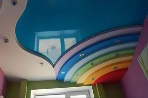 Натяжні стелі багаторівневі варіанти з фото (натяжні стелі багаторівневі фото) Натяжні стелі багаторівневі варіанти з фото