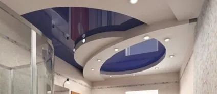 Натяжні стелі багаторівневі варіанти з фото (багаторівневі) Натяжні стелі багаторівневі варіанти з фото