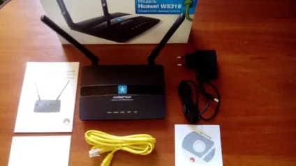 Налаштування роутера huawei ws319 від київстар (навчальні) Налаштування роутера huawei ws319 від київстар