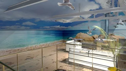 Наливні 3d підлоги в декорі сучасних приміщень - 26 фото прикладів (підлоги) Наливні 3d підлоги в декорі сучасних приміщень - 26 фото прикладів