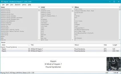 Налаштування foobar2000