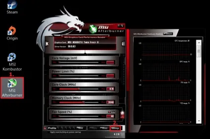 Настоянка екранного меню в msi afterburner! (Меню) Настоянка екранного меню в msi afterburner!