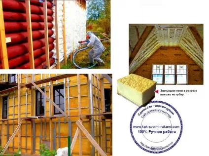 Напилення утеплення порівняння ековати і пінополіуретану (що краще), своїми руками - як зробити (пінополіуретану) Напилення утеплення порівняння ековати і пінополіуретану (що краще), своїми руками - як зробити