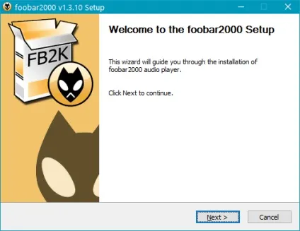 Налаштування foobar2000