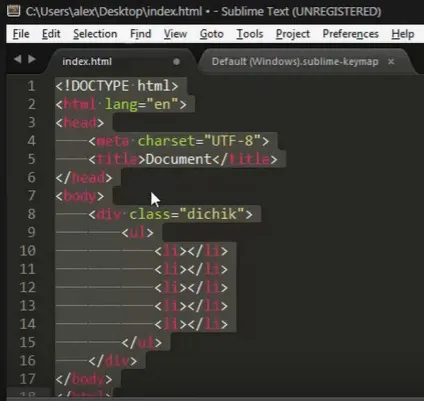 Налаштування sublime text 3 для веб-розробки livereload, плагіни, фішки транскрібація (sublime) Налаштування sublime text 3 для веб-розробки livereload, плагіни, фішки транскрібація