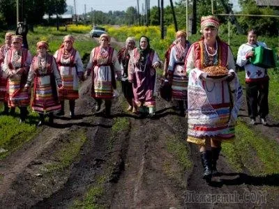 Незвичайні традиції мордовська весілля (весілля) Незвичайні традиції мордовська весілля